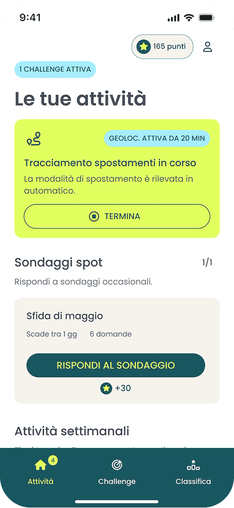 Grin-Up app screen